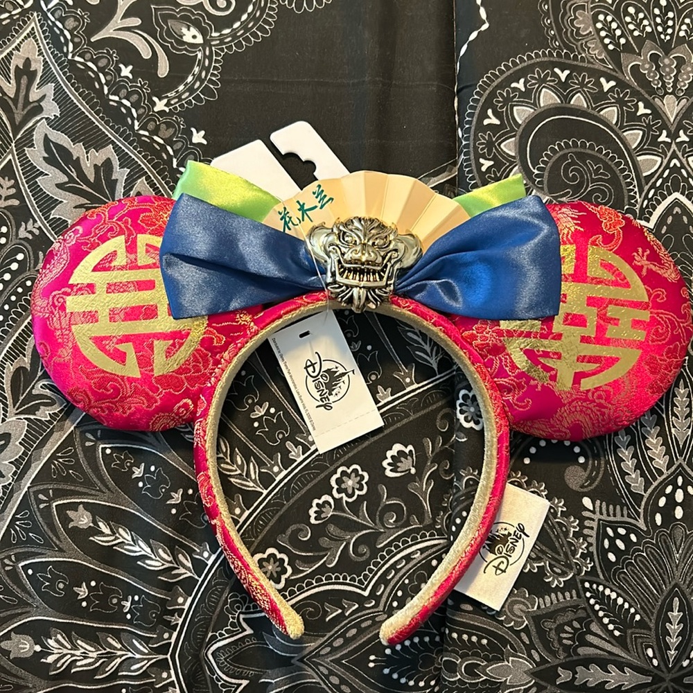 Chinese inspired Minnie Mouse ears